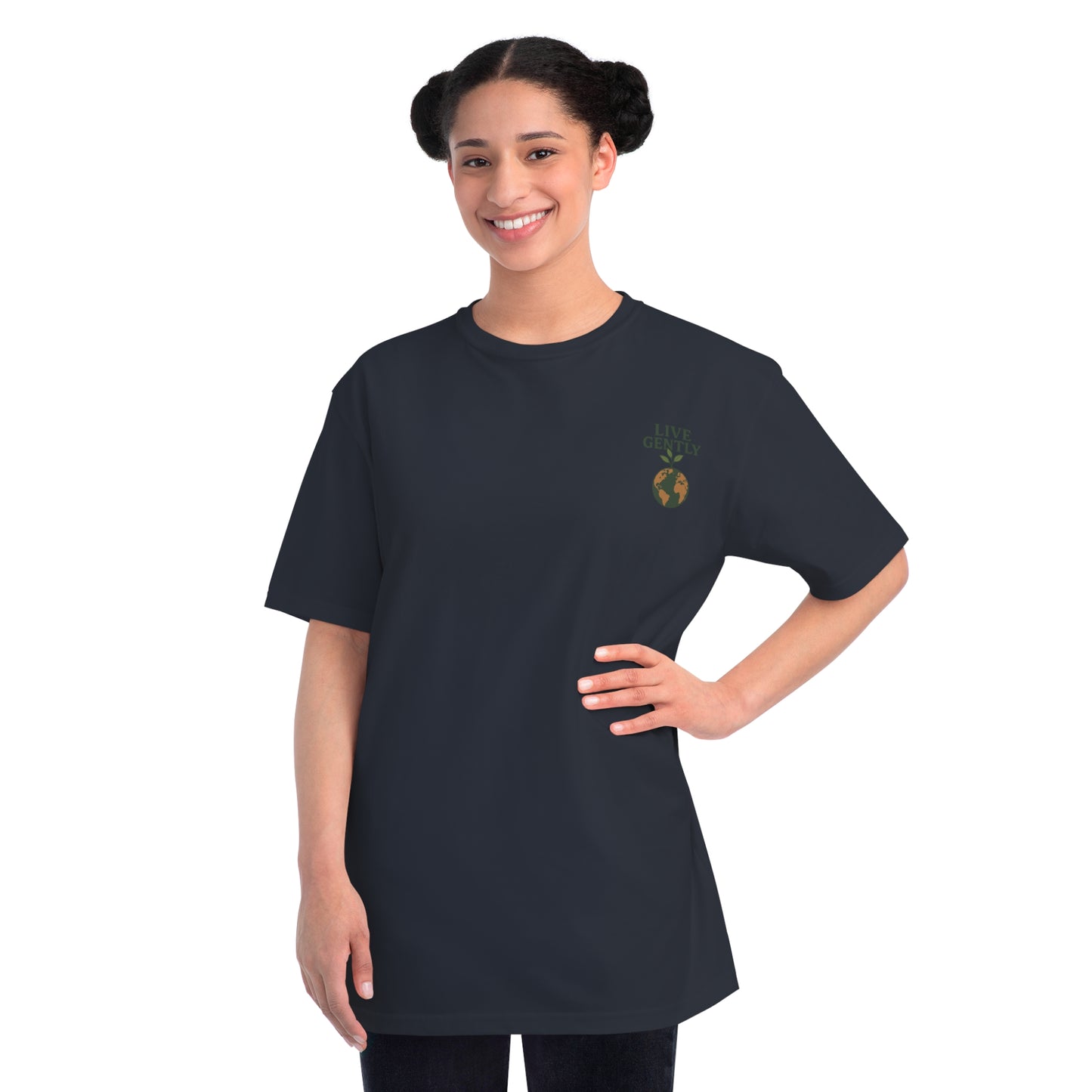 Eco-Friendly Organic T-Shirt, Live Growth Tee, Unisex Sustainable Fashion, Gift for Nature Lovers, Earth Day Apparel