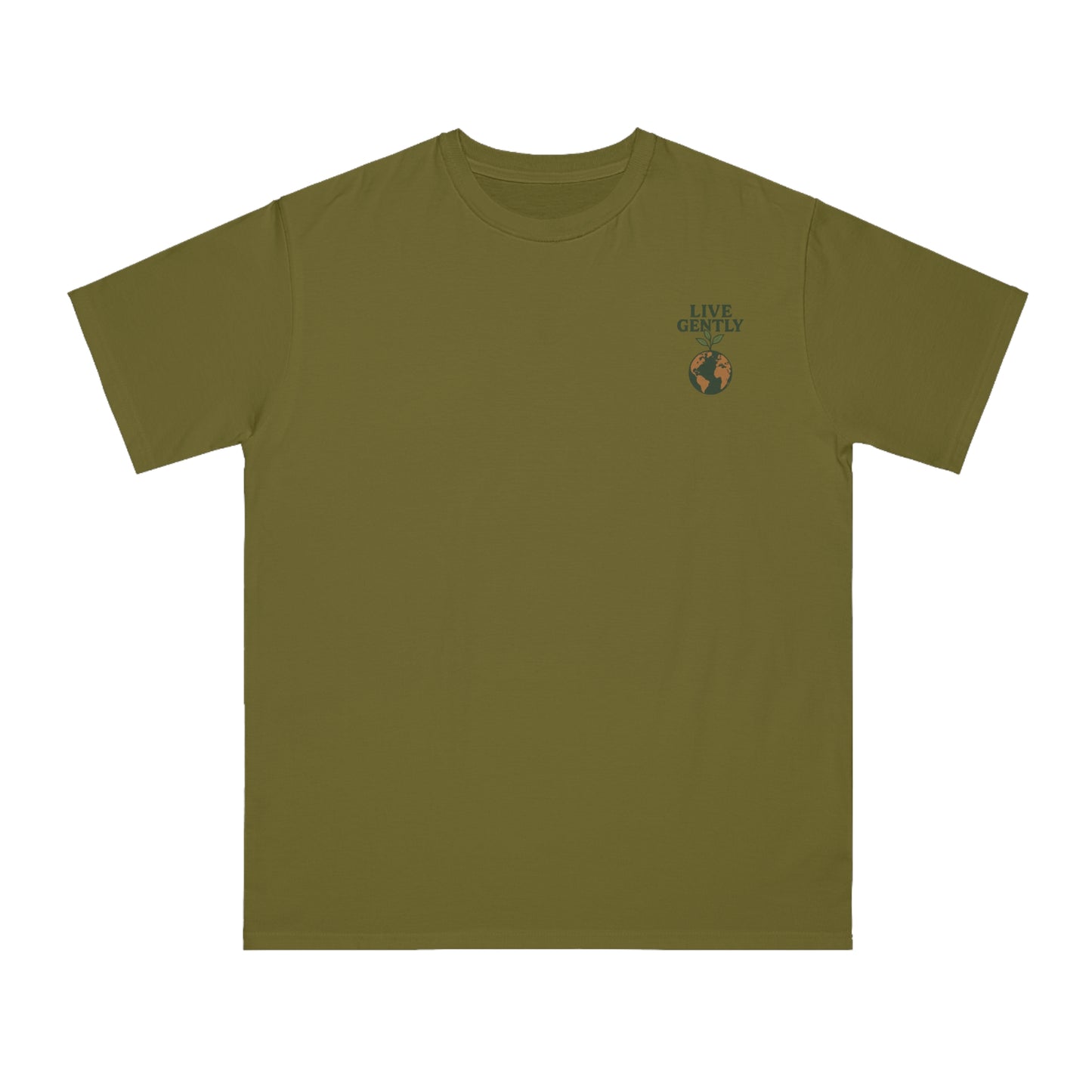 Eco-Friendly Organic T-Shirt, Live Growth Tee, Unisex Sustainable Fashion, Gift for Nature Lovers, Earth Day Apparel