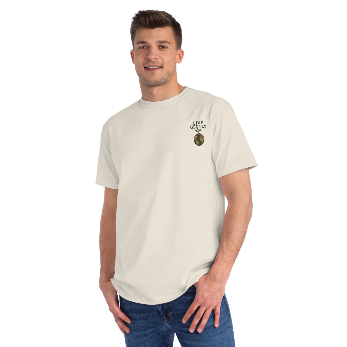 Eco-Friendly Organic T-Shirt, Live Growth Tee, Unisex Sustainable Fashion, Gift for Nature Lovers, Earth Day Apparel
