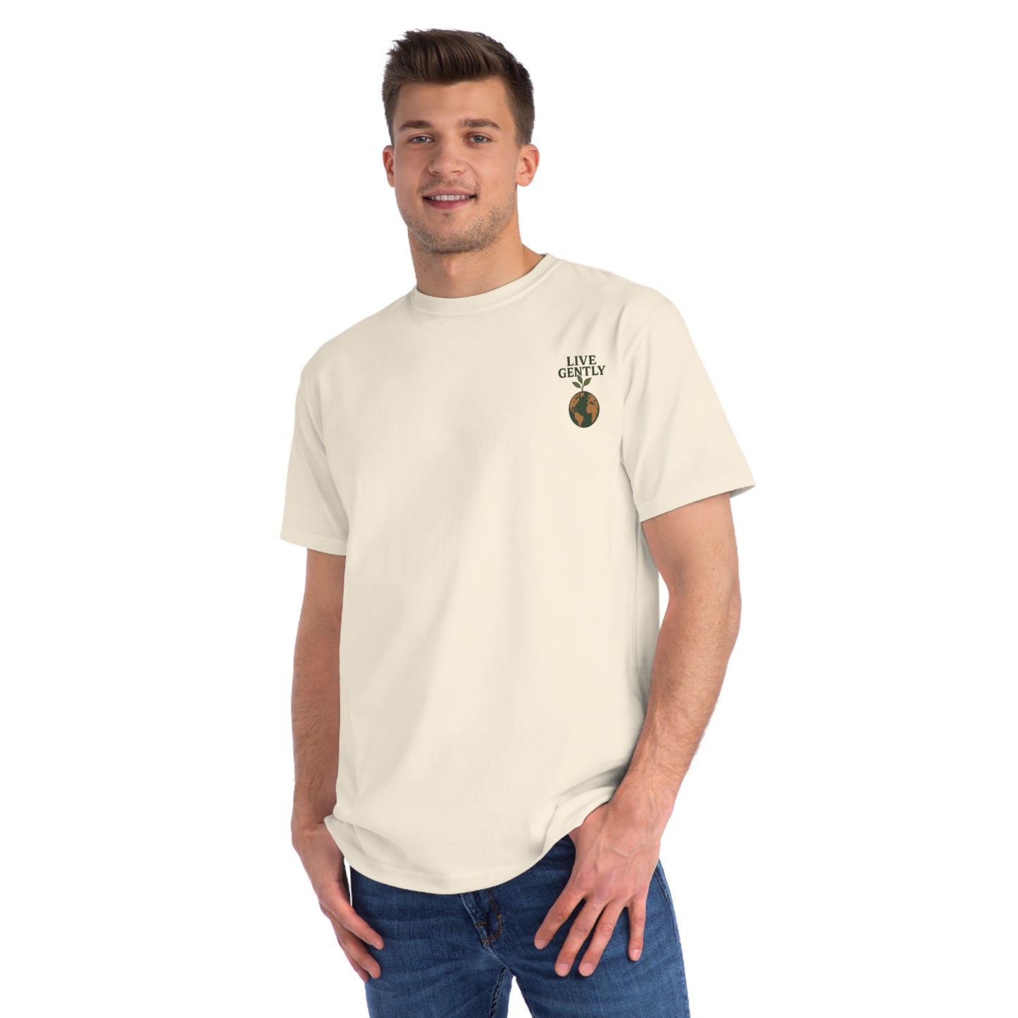 Eco-Friendly Organic T-Shirt, Live Growth Tee, Unisex Sustainable Fashion, Gift for Nature Lovers, Earth Day Apparel