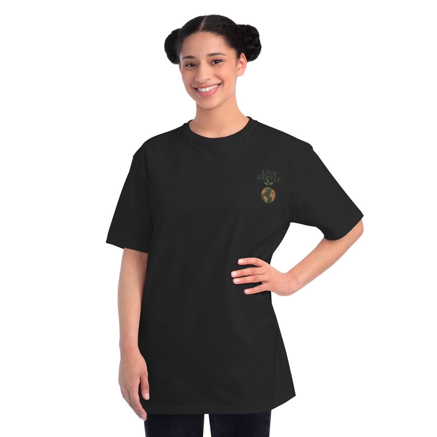 Eco-Friendly Organic T-Shirt, Live Growth Tee, Unisex Sustainable Fashion, Gift for Nature Lovers, Earth Day Apparel