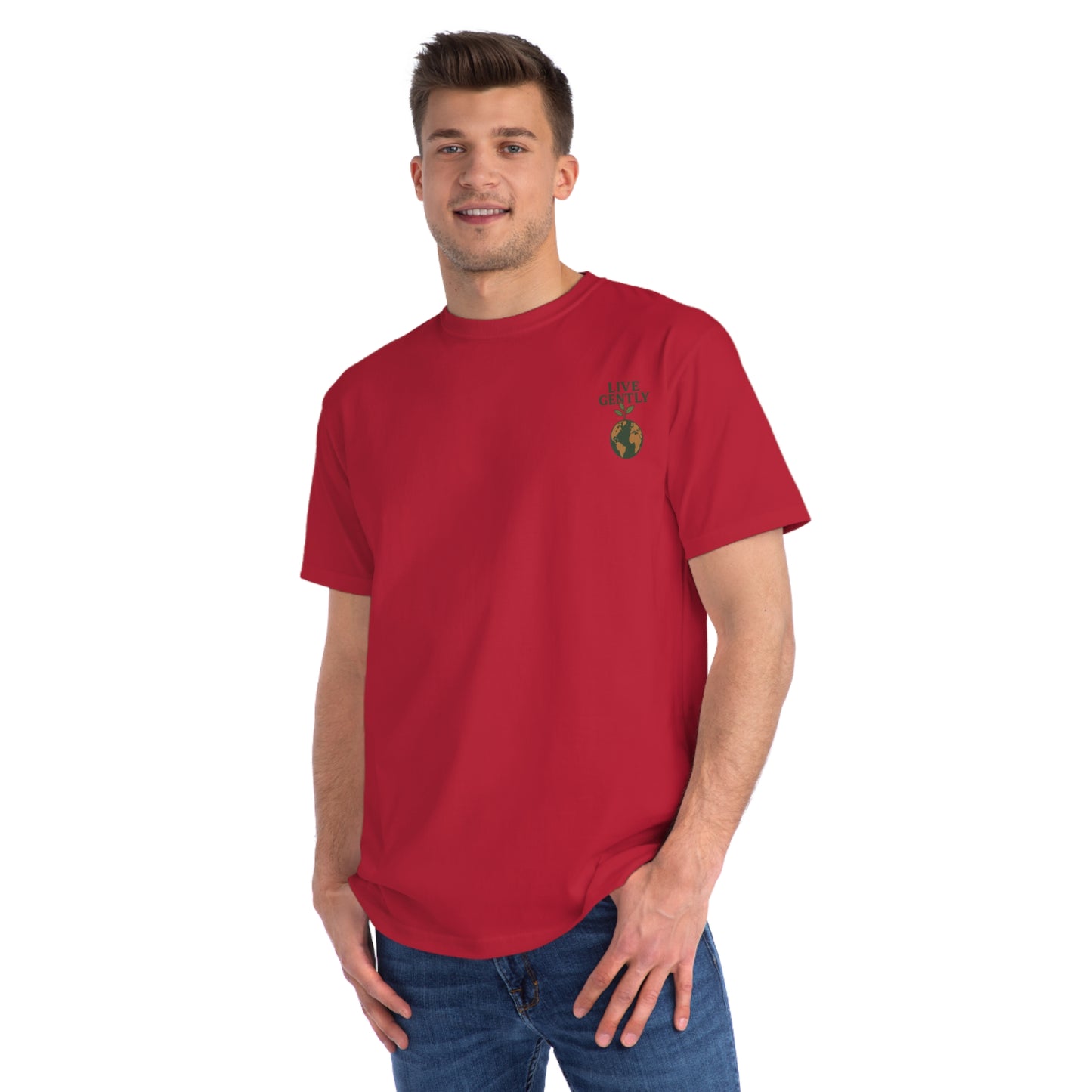 Eco-Friendly Organic T-Shirt, Live Growth Tee, Unisex Sustainable Fashion, Gift for Nature Lovers, Earth Day Apparel