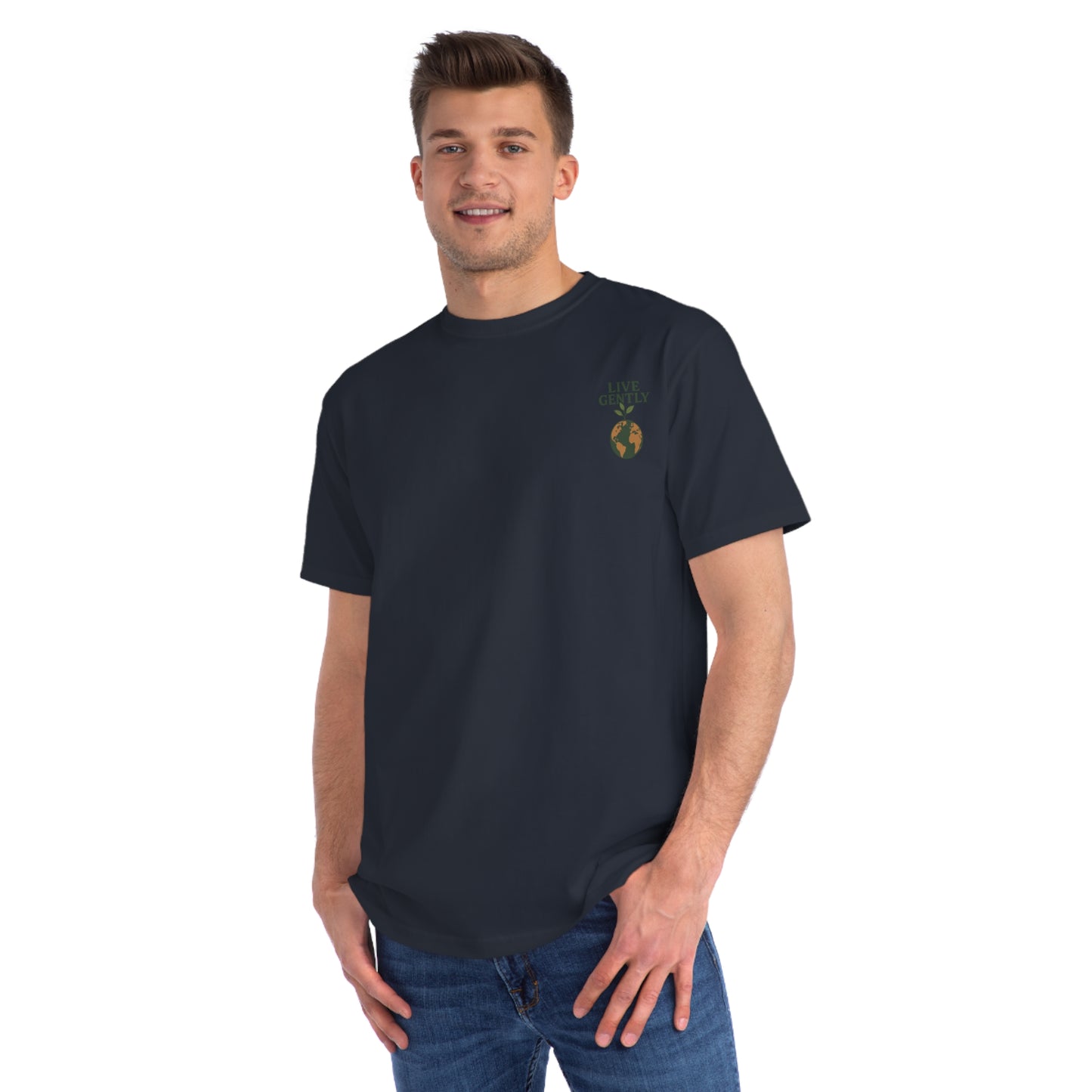 Eco-Friendly Organic T-Shirt, Live Growth Tee, Unisex Sustainable Fashion, Gift for Nature Lovers, Earth Day Apparel