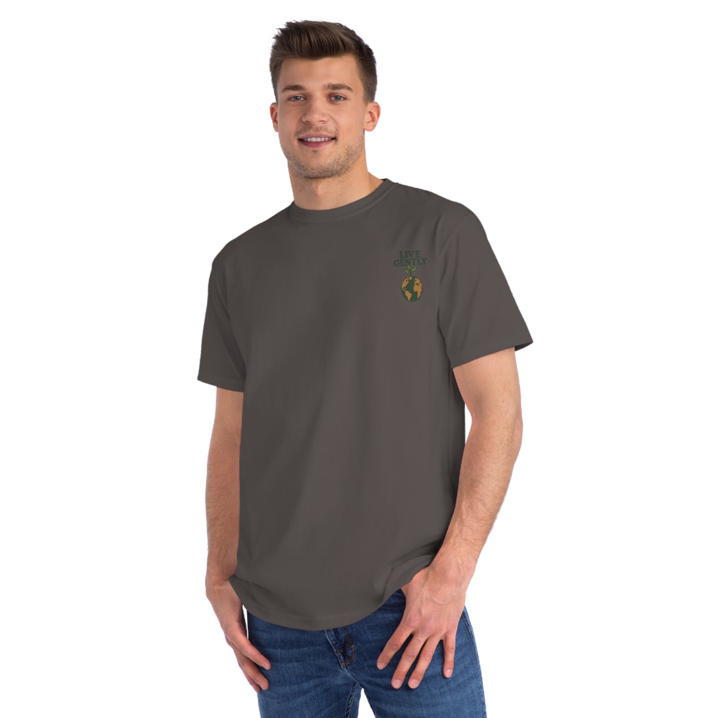 Eco-Friendly Organic T-Shirt, Live Growth Tee, Unisex Sustainable Fashion, Gift for Nature Lovers, Earth Day Apparel