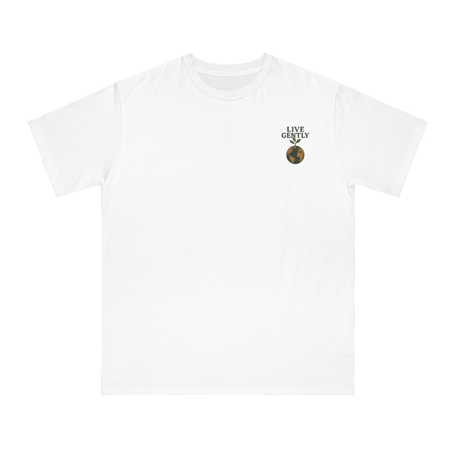 Eco-Friendly Organic T-Shirt, Live Growth Tee, Unisex Sustainable Fashion, Gift for Nature Lovers, Earth Day Apparel