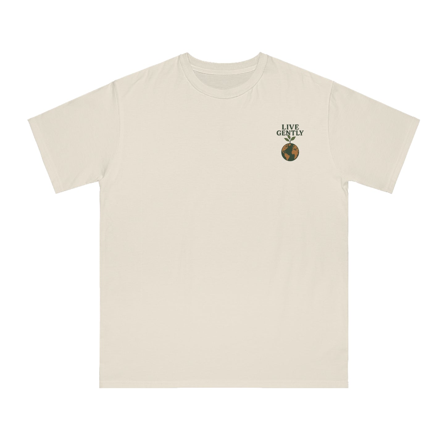 Eco-Friendly Organic T-Shirt, Live Growth Tee, Unisex Sustainable Fashion, Gift for Nature Lovers, Earth Day Apparel