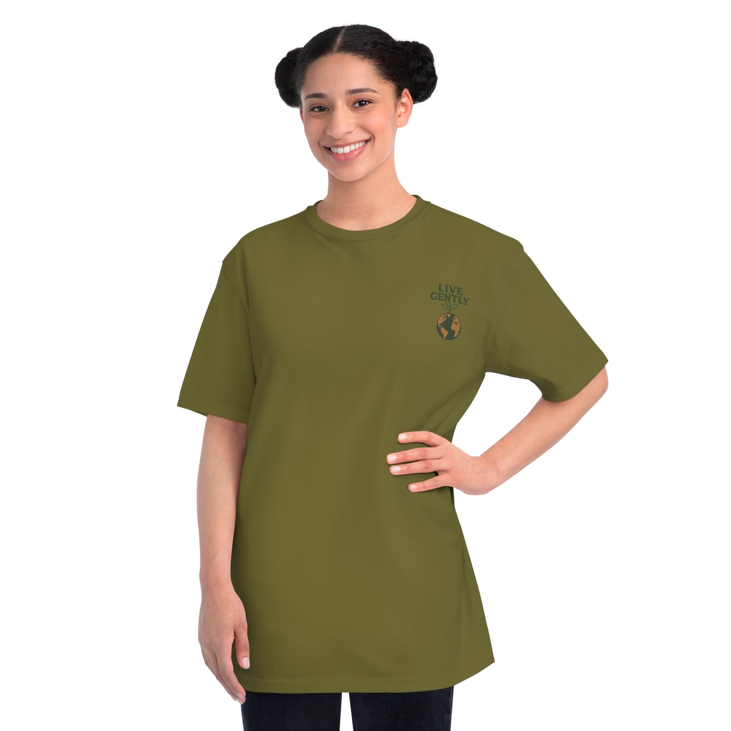Eco-Friendly Organic T-Shirt, Live Growth Tee, Unisex Sustainable Fashion, Gift for Nature Lovers, Earth Day Apparel