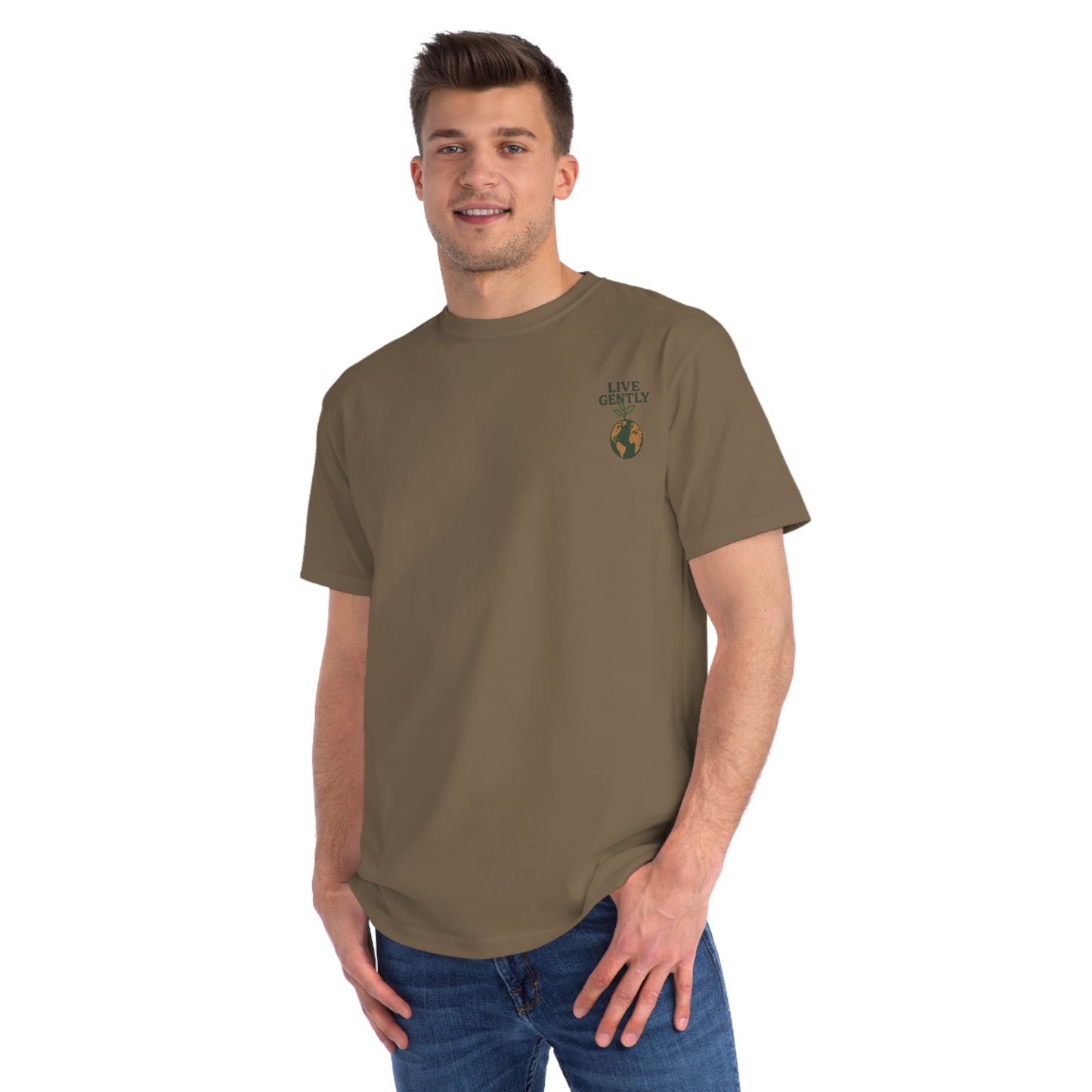 Eco-Friendly Organic T-Shirt, Live Growth Tee, Unisex Sustainable Fashion, Gift for Nature Lovers, Earth Day Apparel