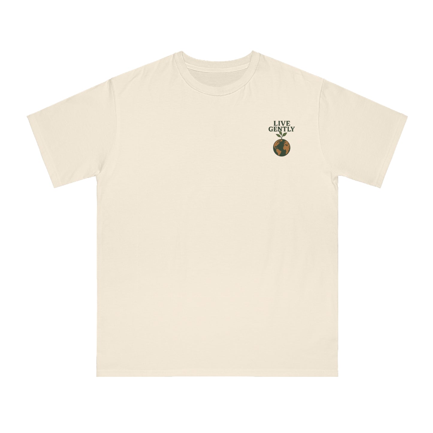 Eco-Friendly Organic T-Shirt, Live Growth Tee, Unisex Sustainable Fashion, Gift for Nature Lovers, Earth Day Apparel
