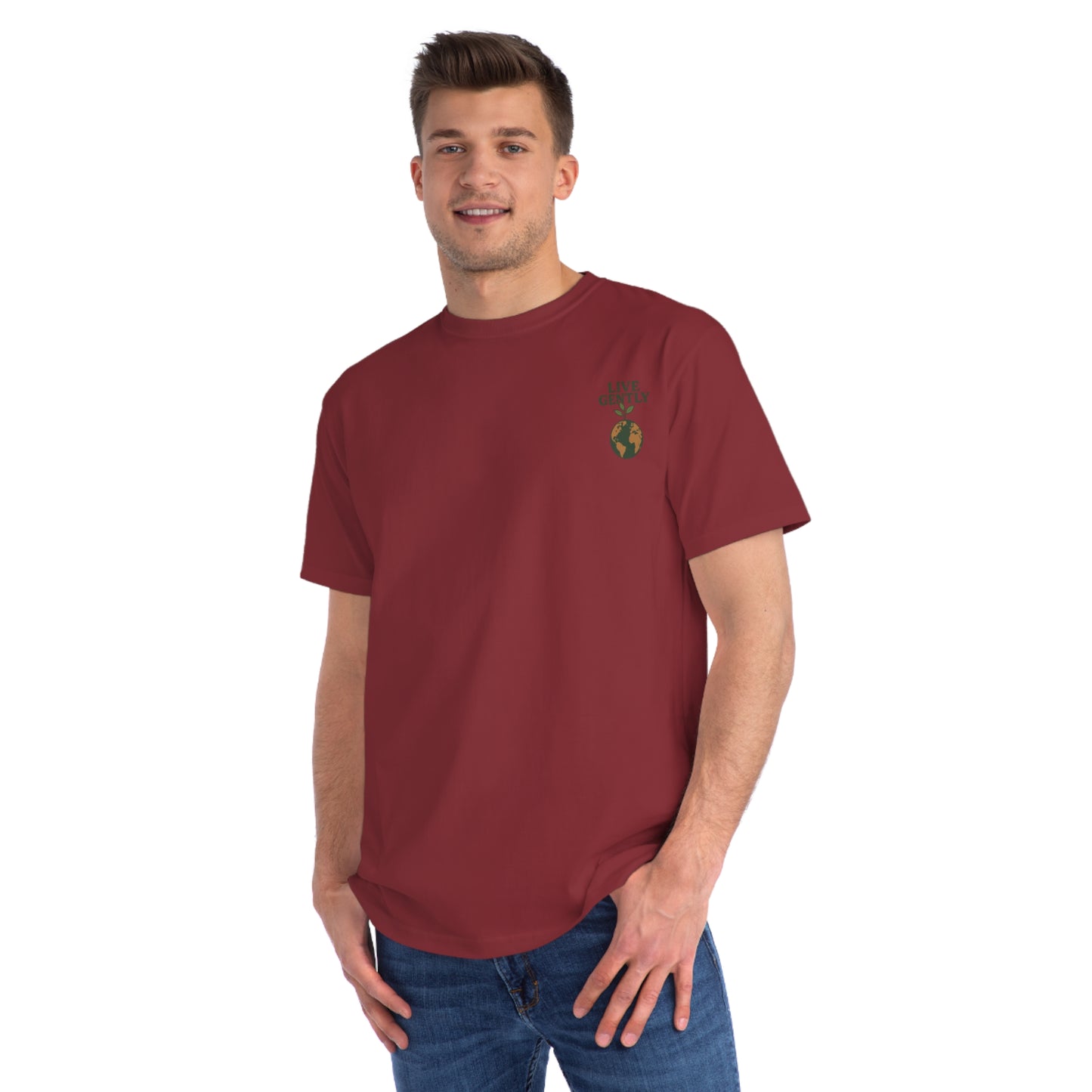 Eco-Friendly Organic T-Shirt, Live Growth Tee, Unisex Sustainable Fashion, Gift for Nature Lovers, Earth Day Apparel