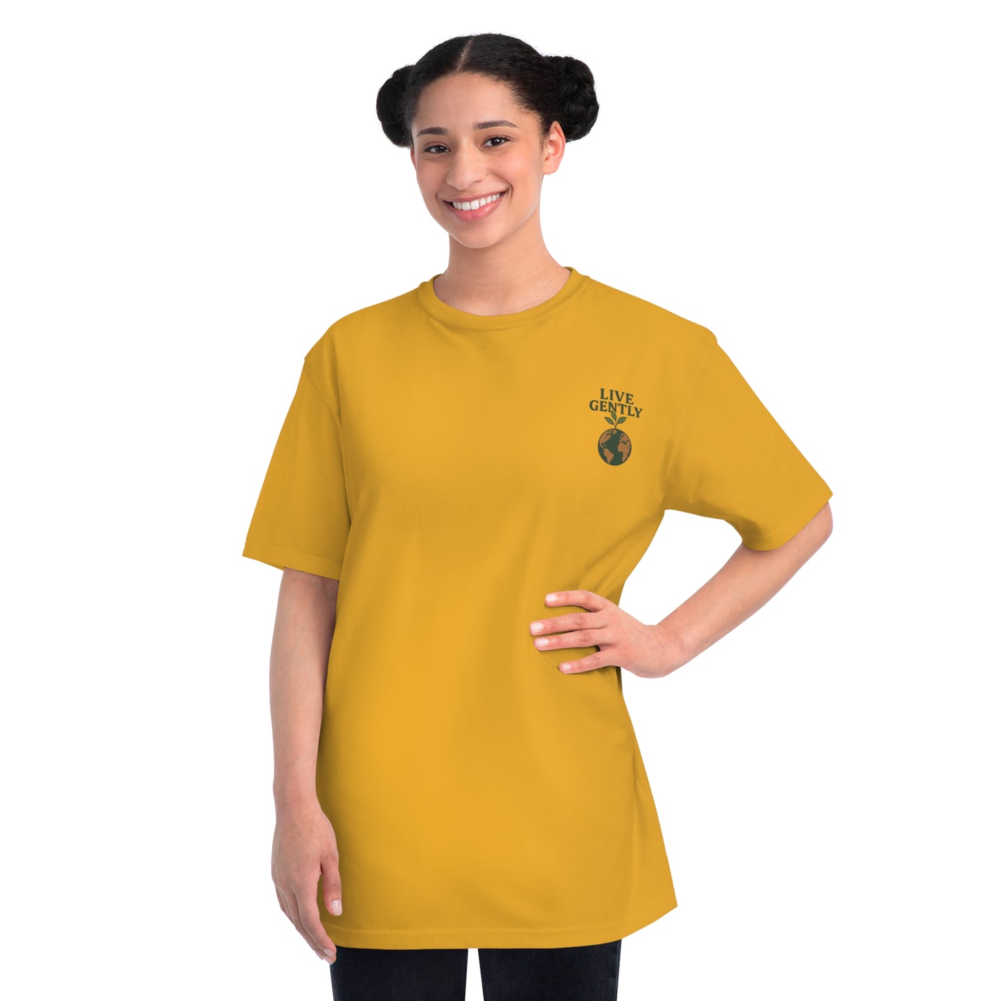 Eco-Friendly Organic T-Shirt, Live Growth Tee, Unisex Sustainable Fashion, Gift for Nature Lovers, Earth Day Apparel