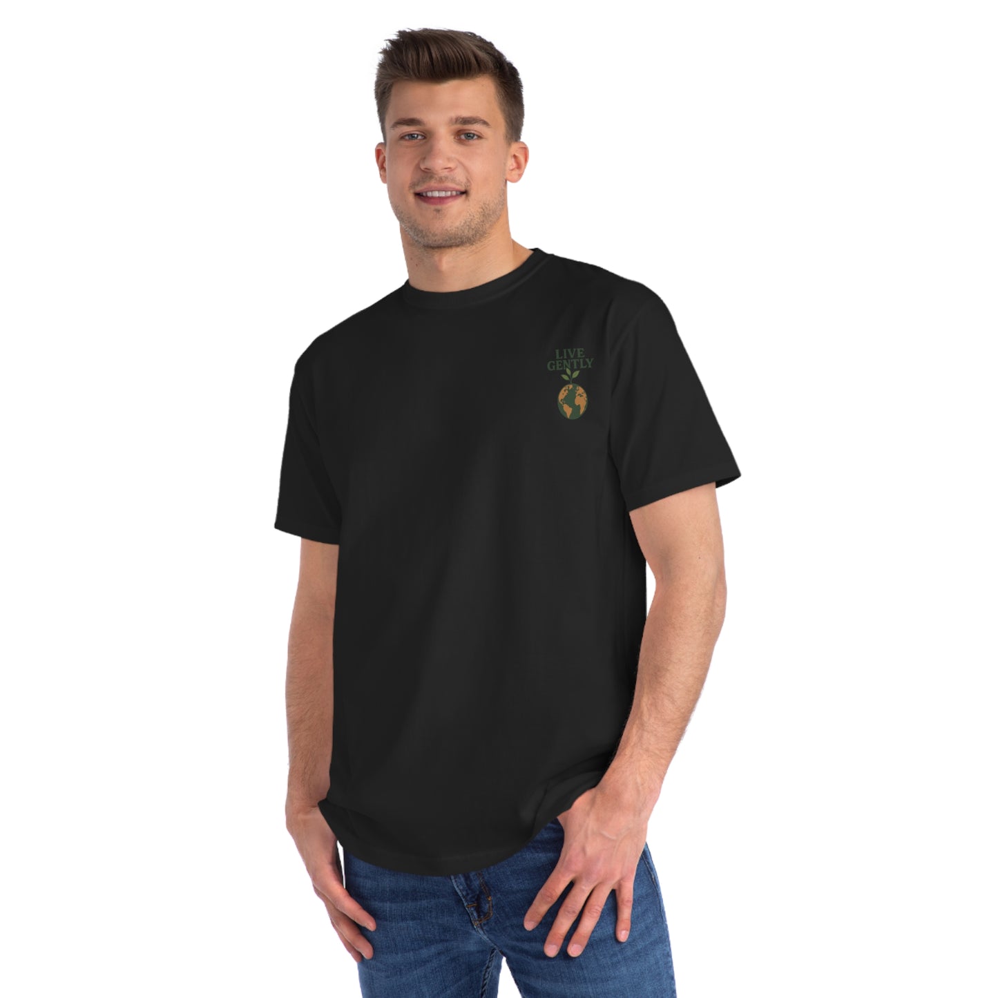 Eco-Friendly Organic T-Shirt, Live Growth Tee, Unisex Sustainable Fashion, Gift for Nature Lovers, Earth Day Apparel