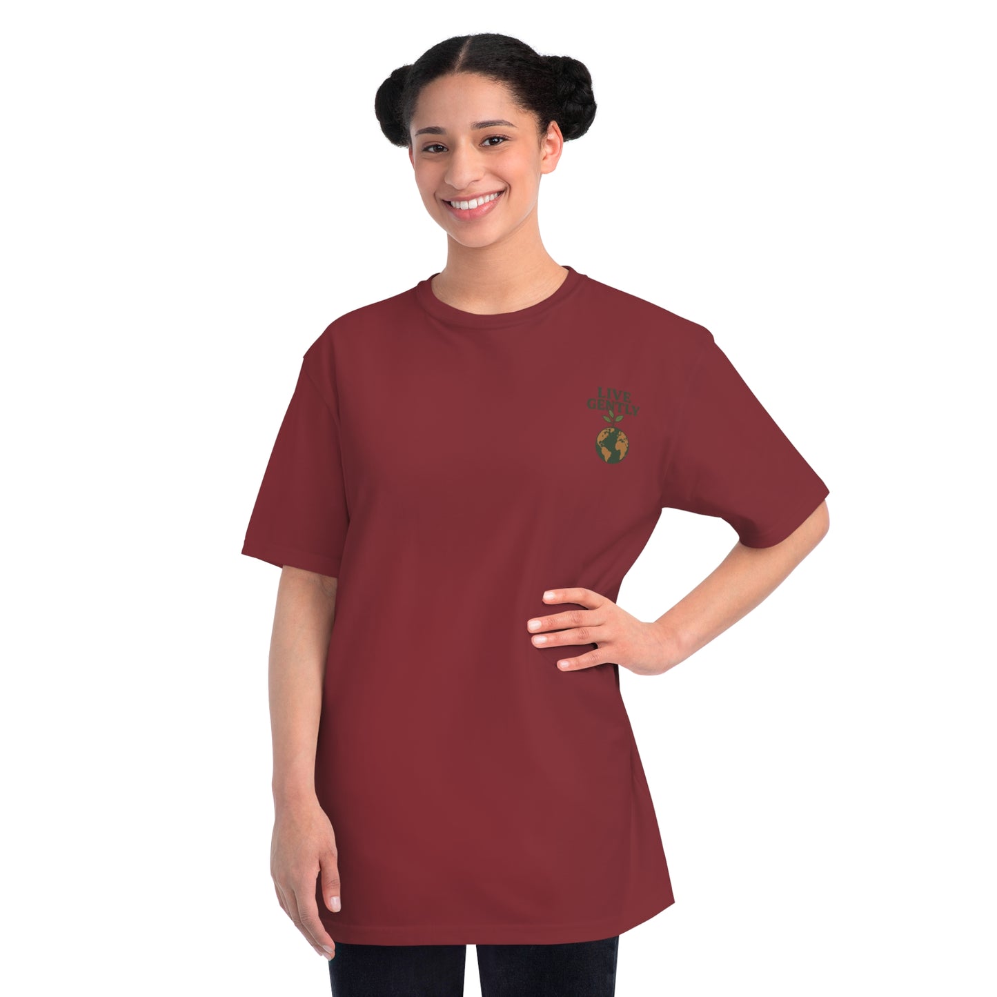 Eco-Friendly Organic T-Shirt, Live Growth Tee, Unisex Sustainable Fashion, Gift for Nature Lovers, Earth Day Apparel